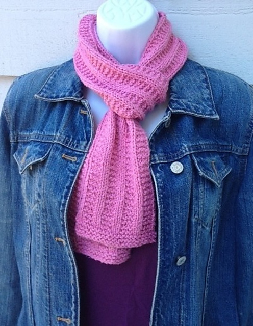 Ravelry: Pretty In Pink Scarf pattern by Ratchadawan Chambers