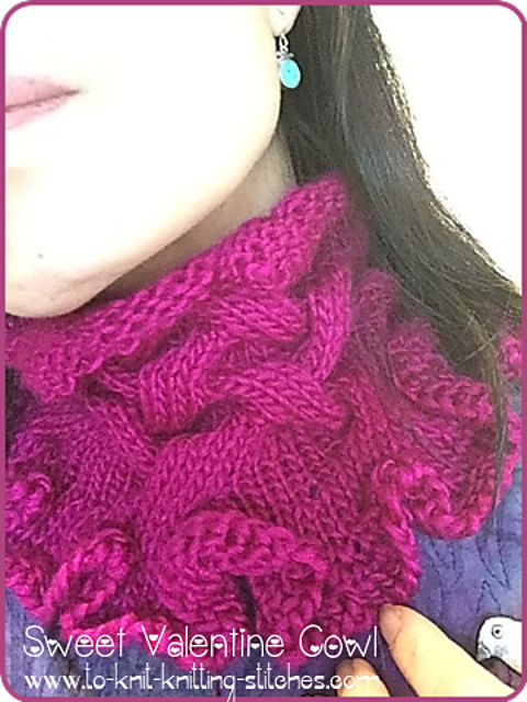 Sweet Valentine Cowl
