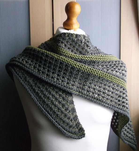 heart shaped shawl