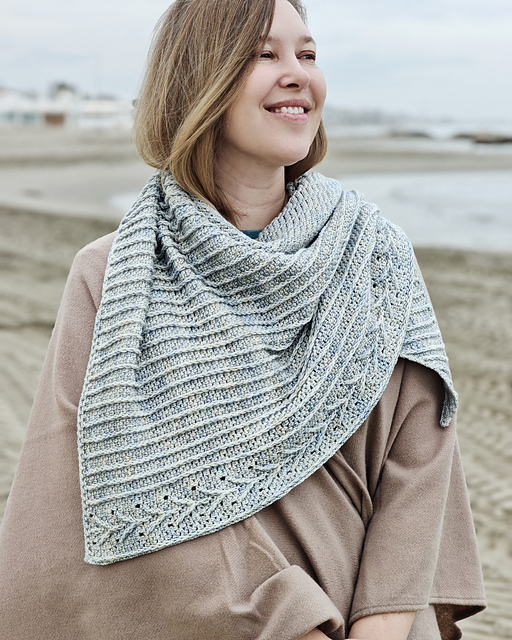 In Three Ways shawl