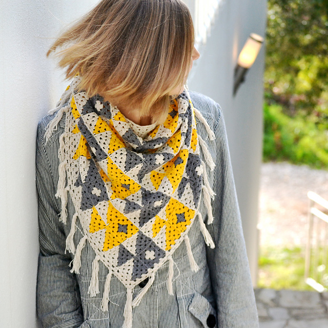Granny Fish Shawl