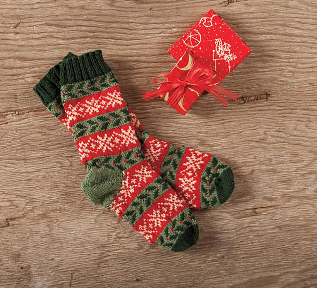 Deck the Halls Christmas Socks