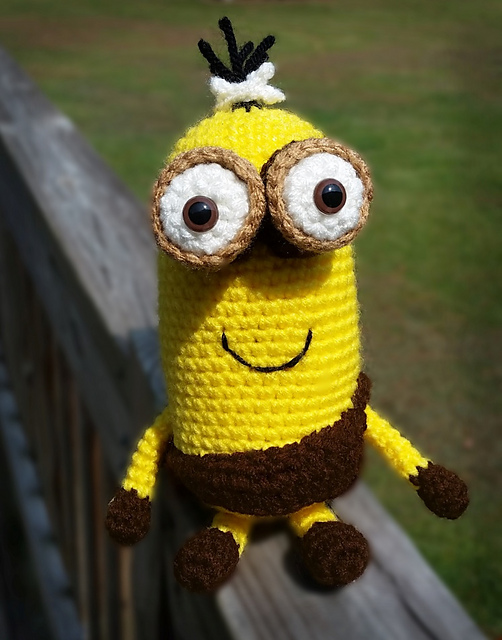 Ravelry: Caveman Minion Amigurumi pattern by Rachel Bateman