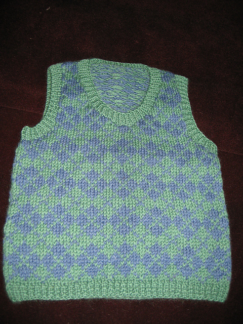 Argyle Vest