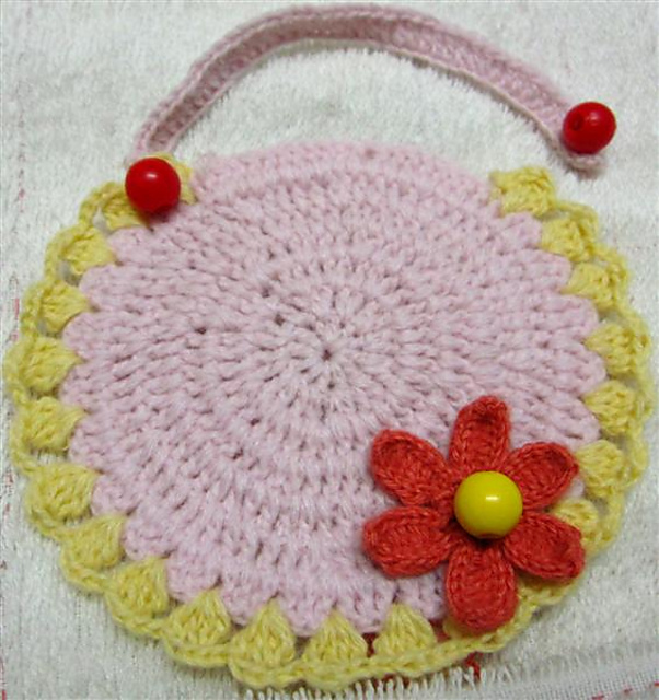 Baby napkin 3 - Flower