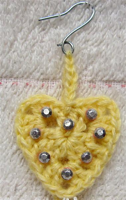 Earrings 7 – Heart shape