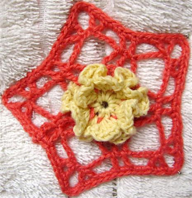 Doily 6 – Carnation 2