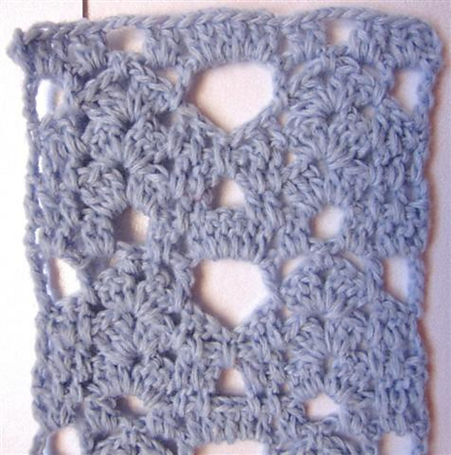 Scarf 2 – Ripple Lacy Scarf