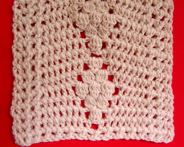 Scarf 15 – Pink Cluster
