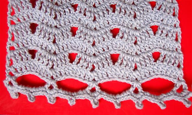 Scarf 31 – Ripple Lacy Scarf 2