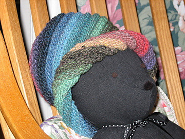 Bias Ridged Hat