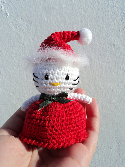 Amigurumi Christmas Kitty
