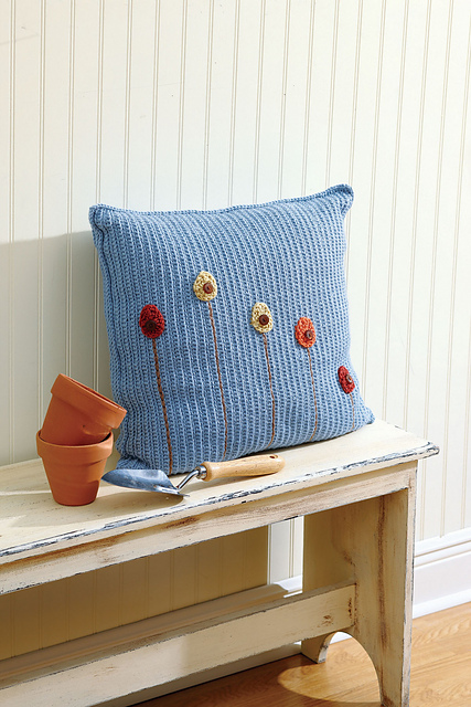 Bachelor's Buttons Pillow