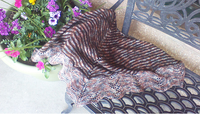Pier by the Sea Shawlette