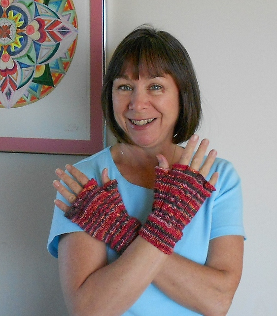Snazzy Fingerless Gloves