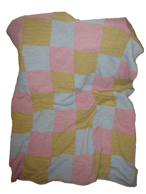 Baby Block Blanket