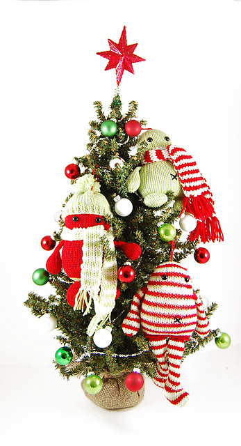 Holly, Ivy and Steve Three Christmas Hooligan Ornaments