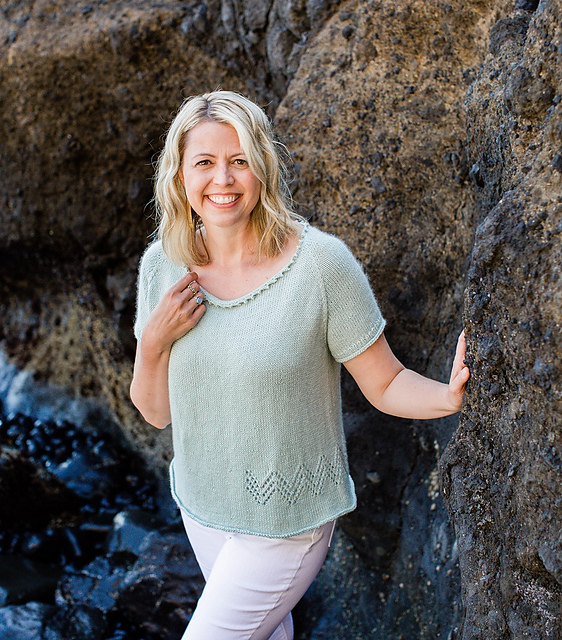 Tide Pool Baby Doll Tee