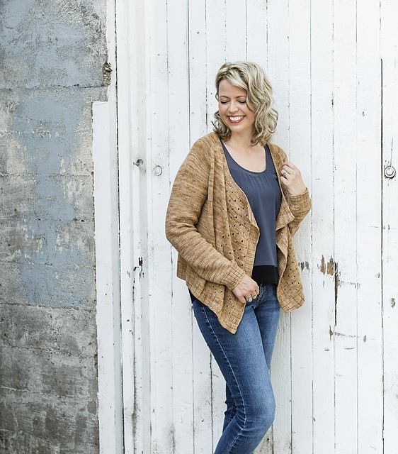 Offshore Eyelet Cardigan