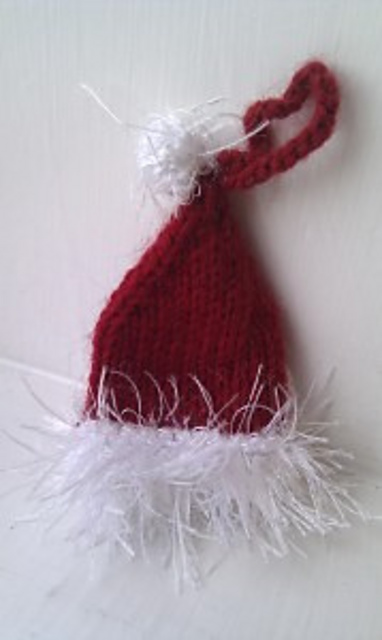 Santa Hat for Bethany Just Knit