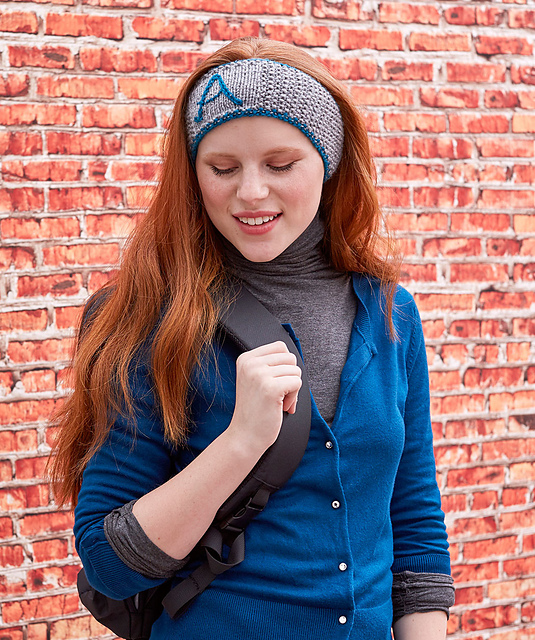 Knit Monogram Ear Warmers