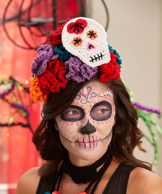 Sugar Skull Woman’s Headpiece