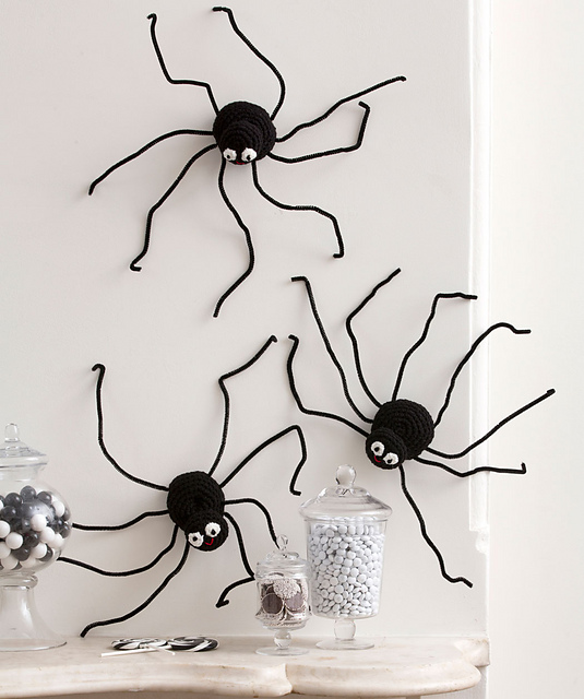 Spiders Climbing Walls