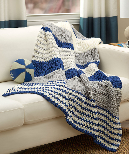 Athleisure Striping Throw