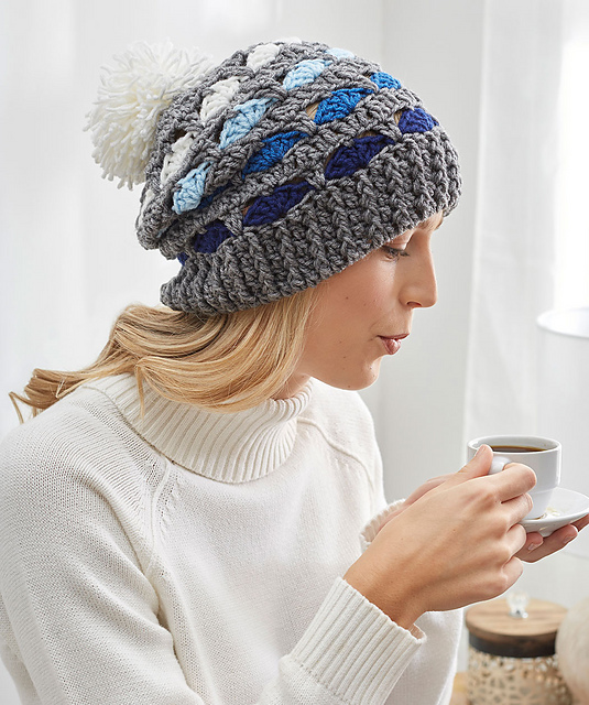 Striping Shells Hat