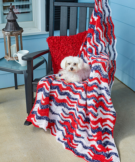 American Waves Throw