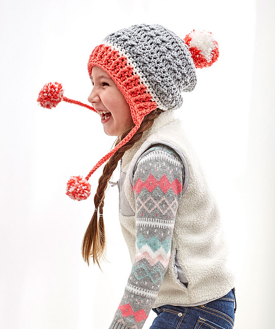 Little Miss Pompom Hat