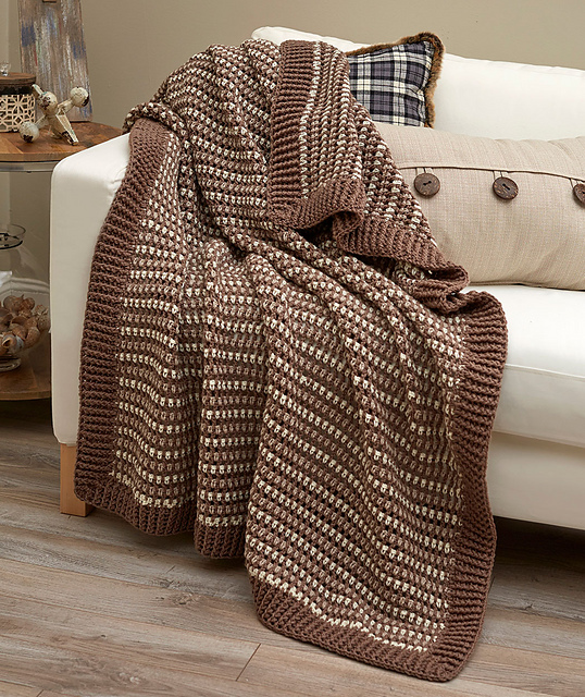 Lakehouse Crochet Throw