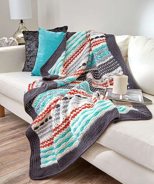 Inspired Stripe Throw