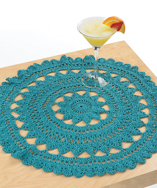 Mediterranean Surf Doily
