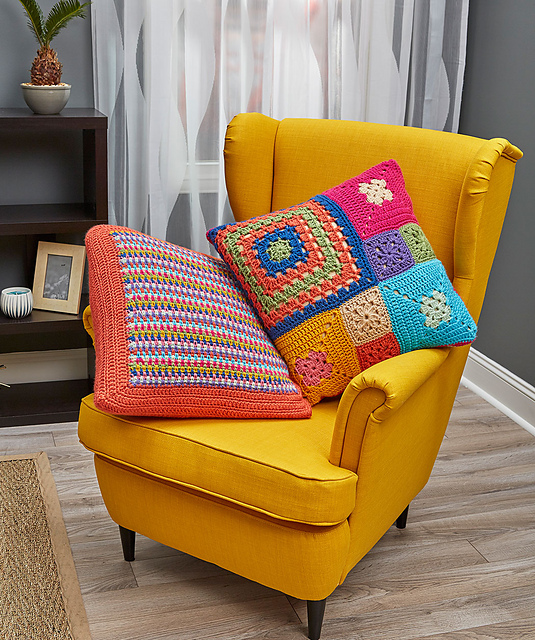Patched Persuasion Pillows