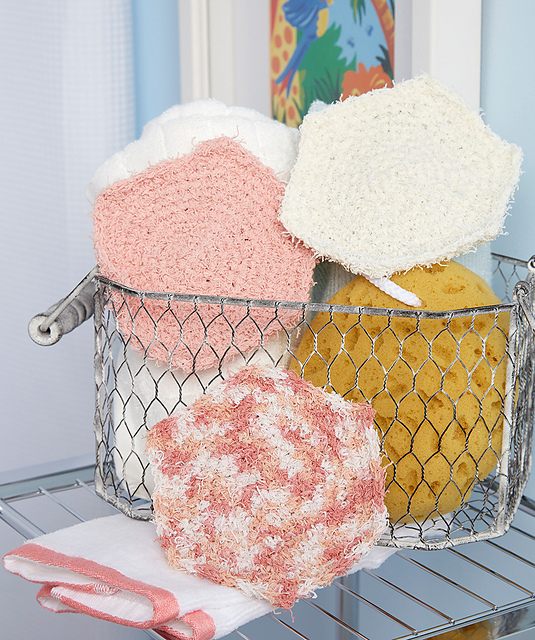 Ravelry: Crochet Hexagon Scrubby pattern by Michele Wilcox