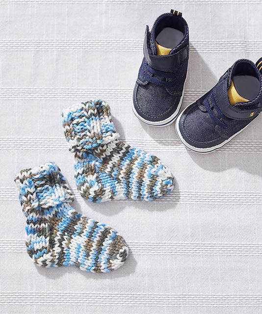 Knit Baby Socks