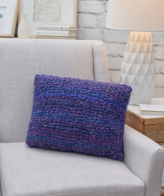 Simple Knit Pillow