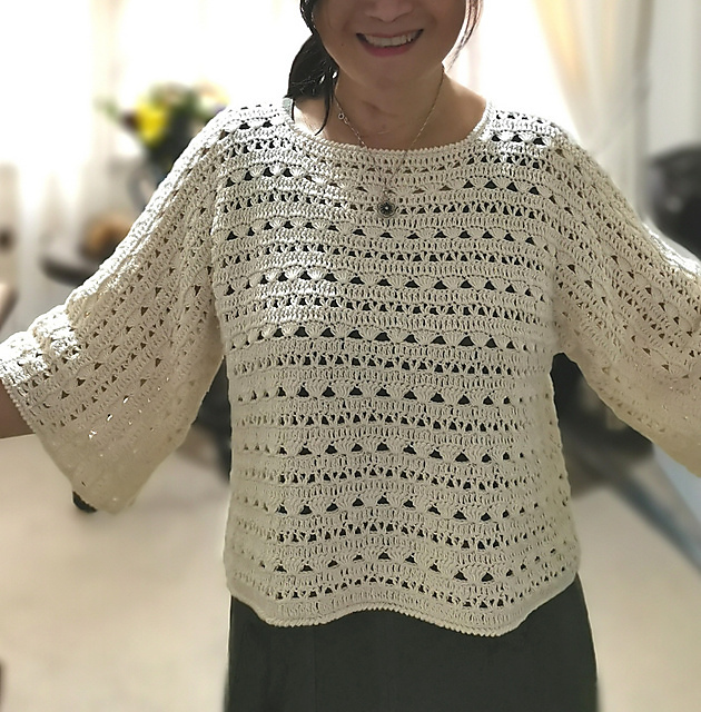 Sea Flower Summer Top