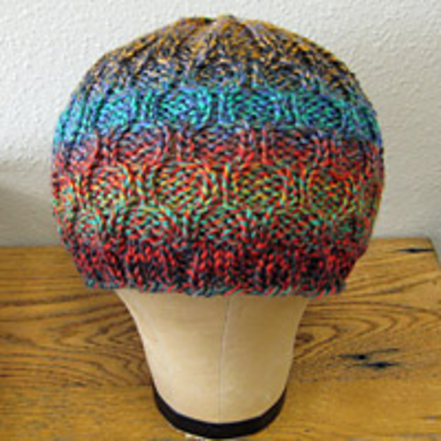 Olympic Rings Cabled Beanie