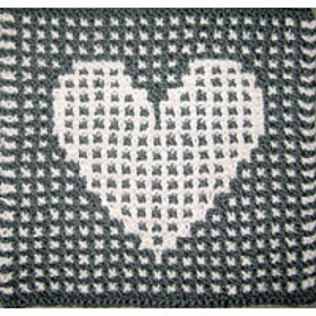 Sarah's Heart Dishcloth