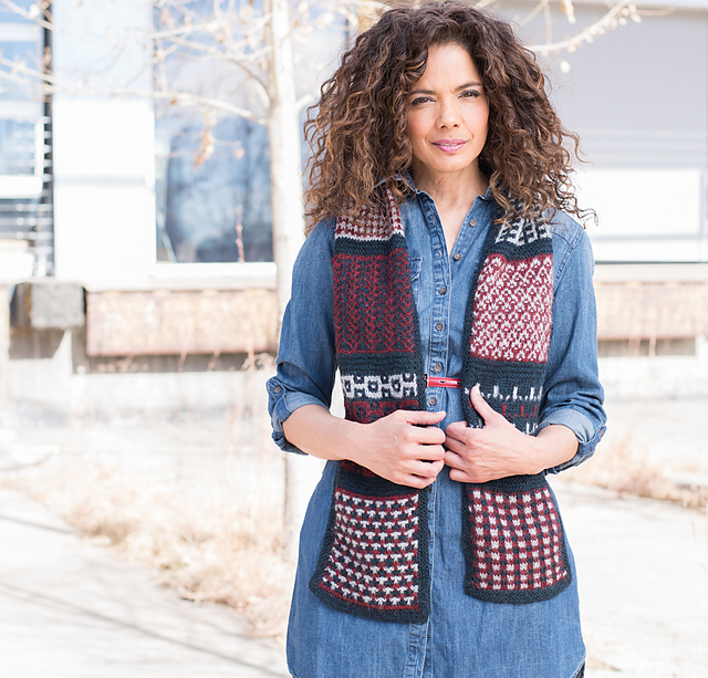 Mosaic Sampler Scarf