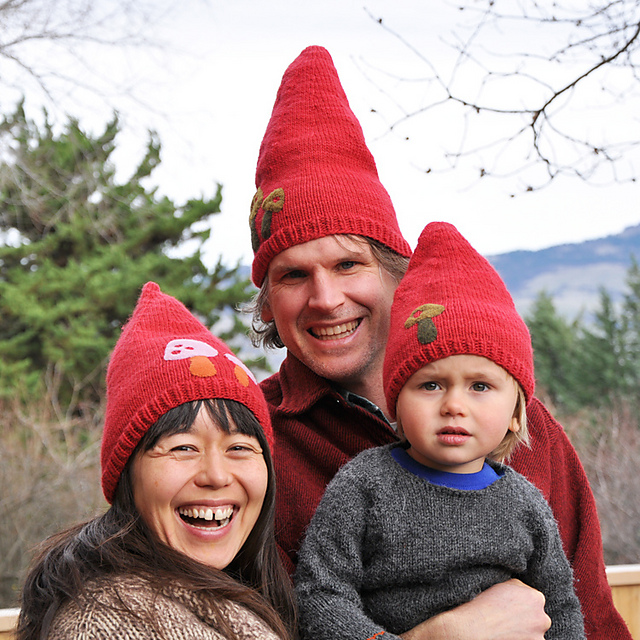 Gnome Family Hats