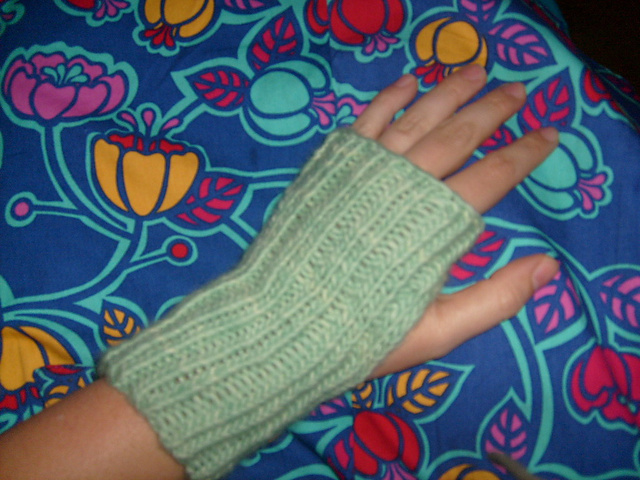 Malabrigo Fingerless Mitten