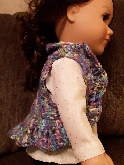 18” Doll Circle Vest