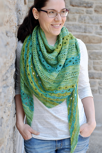 Bubblish Shawl