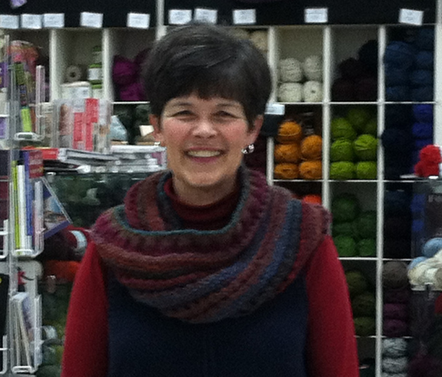 There and Back Again Mobius cowl
