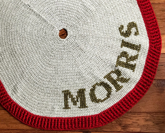 Rustic Christmas Tree Skirt