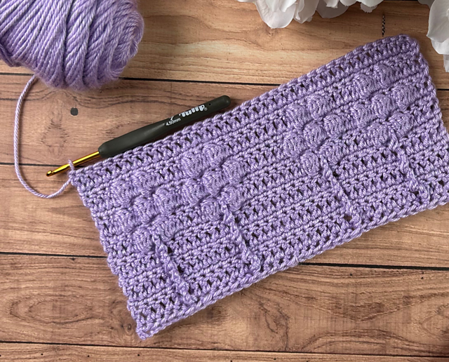 Bobble Bouquet Blanket Strip