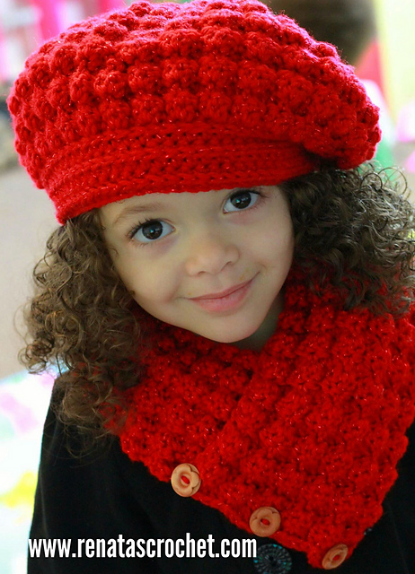 Closed Shell Beret and Cowl